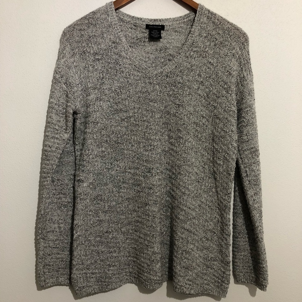 Calvin Klein Jeans‎ gray sweater!
